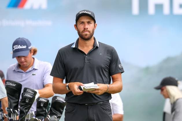 Thomas Rosenmueller (GER) am Abschlag,Tee 17, 37. BMW International Open 2026, Golf, DP World Tour, Herren, Finale, 05.07.2026 Eichenried Bayern Deutschland *** Thomas Rosenmueller (GER) teeing off at Tee 17, 37th hole, 2026 BMW International Open, Golf, DP World Tour, Men s, Final Round, July 5, 2026, Eichenried, Bavaria, Germany Copyright: xkolbert-press ChristianxKolbertx