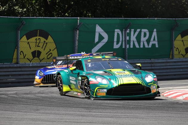 RECORD DATE NOT STATED Sieger Rennen 1, Samstag, 7 Nicki Thiim (DNK), Aston Martin Vantage GT3, Team: Contoyou Racing (BEL) GER, Motorsport, DTM 2026, Rennen 7, Samstag, Rennen, Norisring, Nuernberg, Bayern, Deutschland, 04.07.2026 GER, Motorsport, DTM 2026, Rennen 7, Samstag, Rennen, Norisring, Nuernberg, Bayern, Deutschland, 04.07.2026 Nuernberg *** Winner of Race 1, Saturday, 7 Nicki Thiim (DNK), Aston Martin Vantage GT3, Team Contoyou Racing (BEL GER), Motorsport, DTM 2026, Race 7, Saturday, Race, Norisring, Nuremberg, Bavaria, Germany, July 4, 2026 GER, Motorsports, DTM 2026, Race 7, Saturday, Race, Norisring, Nuremberg, Bavaria, Germany, July 4, 2026 Nuremberg Copyright: xEibner-Pressefoto JuergenxAugstx EP_JAT