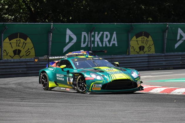 RECORD DATE NOT STATED Sieger Rennen 1, Samstag, 7 Nicki Thiim (DNK), Aston Martin Vantage GT3, Team: Contoyou Racing (BEL) GER, Motorsport, DTM 2026, Rennen 7, Samstag, Rennen, Norisring, Nuernberg, Bayern, Deutschland, 04.07.2026 GER, Motorsport, DTM 2026, Rennen 7, Samstag, Rennen, Norisring, Nuernberg, Bayern, Deutschland, 04.07.2026 Nuernberg *** Winner of Race 1, Saturday, 7 Nicki Thiim (DNK), Aston Martin Vantage GT3, Team Contoyou Racing (BEL GER), Motorsport, DTM 2026, Race 7, Saturday, Race, Norisring, Nuremberg, Bavaria, Germany, July 4, 2026 GER, Motorsports, DTM 2026, Race 7, Saturday, Race, Norisring, Nuremberg, Bavaria, Germany, July 4, 2026 Nuremberg Copyright: xEibner-Pressefoto JuergenxAugstx EP_JAT