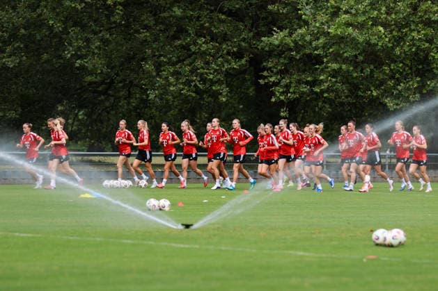 Angebot: 1. FC Köln Frauen, Auftakttraining, 05.07.2026 Fc Frauen beim Auftakttraining der Frauen des 1. FC Köln zur Saison 2026 27 der 1. Frauen Fussball Bundesliga, Trainingsgelände am Geißbockheim, Köln, 05.07.2026 DFL DFB regulations prohibit any use of photographs as image sequences and or quasi-video. *** Feature: 1 FC Köln Women, Season-Opening Training Session, July 5, 2026 — 1 FC Köln Women at the season-opening training session for the 2026–27 season of the Women’s Bundesliga, training facility at Geißbockheim, Cologne, July 5, 2026 DFL and DFB regulations prohibit any use of photographs as image sequences and or quasi-video Copyright: xBEAUTIFULxSPORTS Freisenx