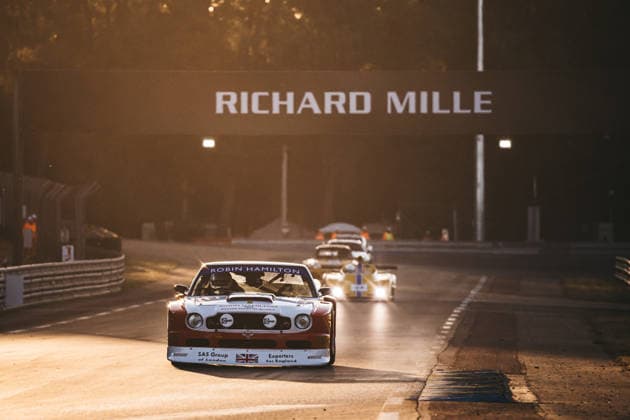 LE MANS CLASSIC SERIES 2026 - LE MANS CLASSIC LEGEND 83 CHASE-GARDENER Paul (Gbr), Aston Martin DBS V8 RHAM 1 1977, Action during the Le Mans Classic 2026, from July 2 to 5, 2026 on the Circuit des 24 Heures du Mans, in Le Mans, France - Le MansFrance  Copyright: xDamienxSaulnierx