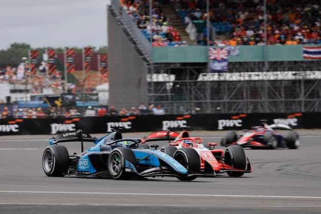 AUTO - FORMULA 2 2026 - SILVERSTONE 07 BEGANOVIC Dino (swe), DAMS Lucas Oil, Dallara F2 2024, action during the 7th round of the 2026 FIA Formula 2 Championship from July 3 to 5, 2026 on the Silverstone Circuit, in Silverstone, United Kingdom - SilverstoneUnited Kingdom  Copyright: xEricxAlonsox