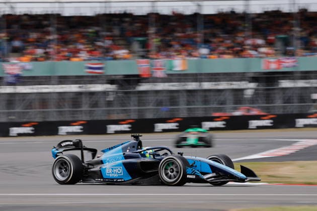 AUTO - FORMULA 2 2026 - SILVERSTONE 07 BEGANOVIC Dino (swe), DAMS Lucas Oil, Dallara F2 2024, action during the 7th round of the 2026 FIA Formula 2 Championship from July 3 to 5, 2026 on the Silverstone Circuit, in Silverstone, United Kingdom - SilverstoneUnited Kingdom  Copyright: xEricxAlonsox