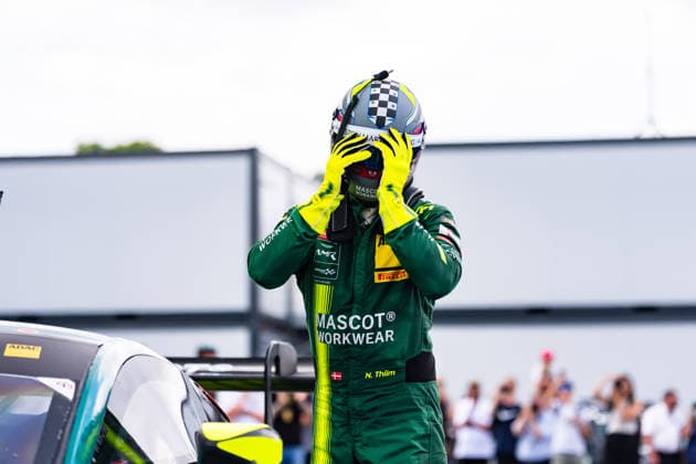 DTM, 7. + 8. Rennen Norisring 2026 7 Aston Martin Vantage AMR GT3 EVO, Comtoyou Racing: Nicki Thiim - picture by Gruppe C Photography Nürnberg Norisring Bayern Deutschland Copyright: xGruppexCxPhotographyx