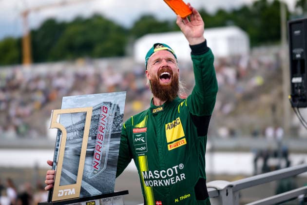 DTM, 7. + 8. Rennen Norisring 2026 7 Aston Martin Vantage AMR GT3 EVO, Comtoyou Racing: Nicki Thiim - picture by Gruppe C Photography Nürnberg Norisring Bayern Deutschland Copyright: xGruppexCxPhotographyx
