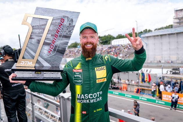 DTM, 7. + 8. Rennen Norisring 2026 7 Aston Martin Vantage AMR GT3 EVO, Comtoyou Racing: Nicki Thiim - picture by Gruppe C Photography Nürnberg Norisring Bayern Deutschland Copyright: xGruppexCxPhotographyx