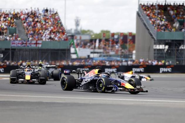 SILVERSTONE - Max Verstappen (Red Bull Racing) during the British Grand Prix at the Silverstone circuit. SANDER KONING ANP xVIxANPxSportx xxANPxIVx 562865787 originalFilename: 562865787.jpg