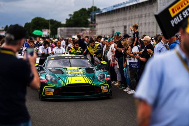 DTM, 7. + 8. Rennen Norisring 2026 7 Aston Martin Vantage AMR GT3 EVO, Comtoyou Racing: Nicki Thiim - picture by Gruppe C Photography Nürnberg Norisring Bayern Deutschland Copyright: xGruppexCxPhotographyx