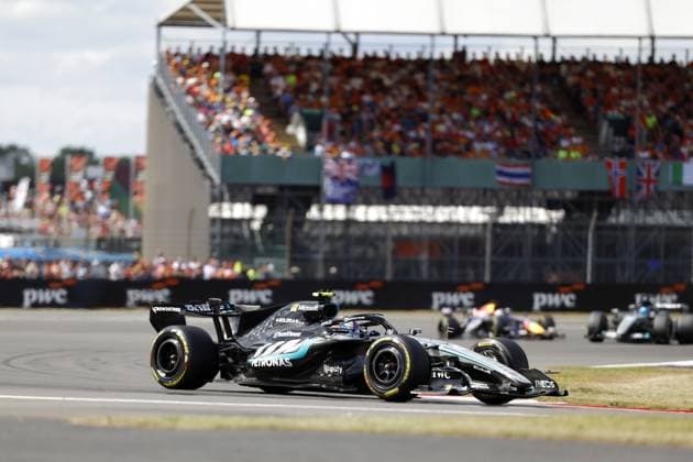 SILVERSTONE - Kimi Antonelli (Mercedes) during the British Grand Prix at the Silverstone circuit. SANDER KONING ANP xVIxANPxSportx xxANPxIVx 562866194 originalFilename: 562866194.jpg