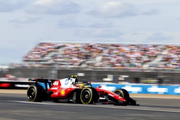 SILVERSTONE - Lewis Hamilton (Ferrari) during the British Grand Prix at the Silverstone circuit. SANDER KONING ANP xVIxANPxSportx xxANPxIVx 562866913 originalFilename: 562866913.jpg