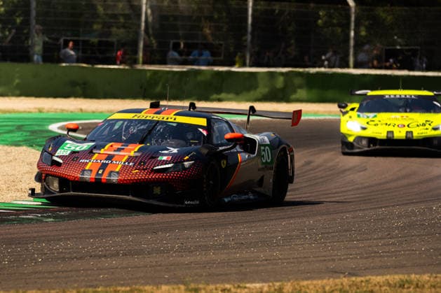 IPA86406070 - Richard Mille AF Corse, Custodio Toledo (USA), Lilou Wadoux (FRA), Riccardo Agostini (ITA) – ELMS 4 Hours of Imola 2026. Enzo and Dino Ferrari Circuit in Imola, Italy, on July 5, 2026.  Copyright: xRiccardoxSpadettoxDexPaulis IPAxSportx xx 86406070
