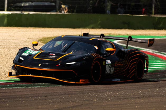 IPA86406072 - GR Racing, Michael Wainwright (FRA), Lorcan Hanafin (GBR), Max Jansen (NED) — ELMS 4 Hours of Imola 2026. Autodromo Enzo e Dino Ferrari in Imola, Italy, on July 5, 2026.  Copyright: xRiccardoxSpadettoxDexPaulis IPAxSportx xx 86406072