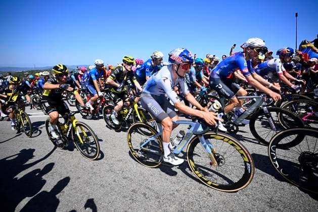 Tour de France 2026 Stage 2 BARCELONA, SPAIN - JULY 05 : Pidcock Thomas (GBR) of Pinarello Q36.5 Pro Cycling Team in action during stage 2 of the 113rd edition of Tour de France an UCI World Tour 2.UWT cycling road race stage for Men Elite of 182 km with start in Tarragona and finish in Barcelona on July 5, 2026 in Barcelona, Spain, 05 07 2026 ( Motordriver Kurt Vandenborre - Barcelona Spain  Copyright: xTomasxSiskx