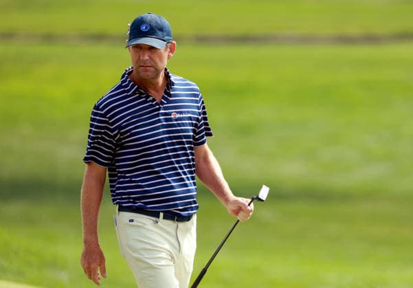 U.S. Senior Open Championship COLUMBUS, OHIO - JULY 5: George McNeill of Florida walks from the 5th green during the final round of the 46th U.S. Senior Open Championship 2026 at Scioto Country Club in Columbus, Ohio, USA, July 5, 2026. Columbus Ohio United States  Copyright: xAmyxLemusx originalFilename:lemus-ussenior260705_npnqV.jpg