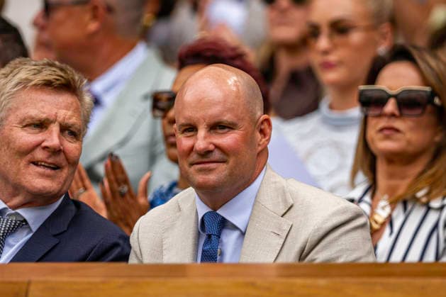 RECORD DATE NOT STATED 5th July 2026; All England Lawn Tennis and Croquet Club, London, England; Wimbledon Tennis Tournament, Day Seven; Former England cricketer Sir Andrew Strauss GodfreyxPitt