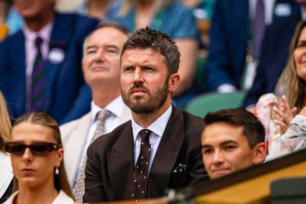 RECORD DATE NOT STATED 5th July 2026; All England Lawn Tennis and Croquet Club, London, England; Wimbledon Tennis Tournament, Day Seven; Manchester United, ManU Head Coach Michael Carrick GodfreyxPitt