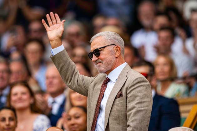 RECORD DATE NOT STATED 5th July 2026; All England Lawn Tennis and Croquet Club, London, England; Wimbledon Tennis Tournament, Day Seven; Broadcaster and former Liverpool player Grahame Souness CBE GodfreyxPitt