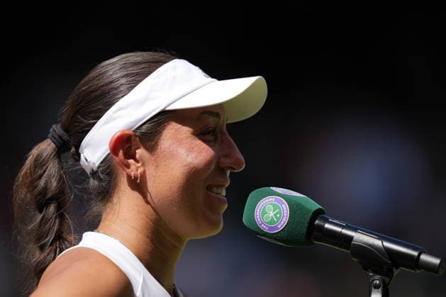 2026-07-05 The Championships - Wimbledon 2026 - Day Seven LONDON, UNITED KINGDOM - JULY 5: Jessica Pegula of United States during Day Seven of the The Championships - Wimbledon 2026 at All England Lawn Tennis and Croquet Club on July 5, 2026 in London, England. (Photo by Marleen Fouchier BSR Agency) London United Kingdom Content not available for redistribution in The Netherlands directly or indirectly through any third parties. Copyright: xBSRxAgencyx