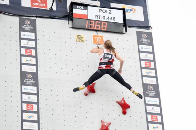 KRAKOW 05.07.2026 PUCHAR SWIATA WE WSPINACZCE SPORTOWEJ NA CZAS --- WORLD CLIMBING SERIES KRAKOW 2026 NZ ALEKSANDRA KALUCKA FOT. MARCIN GOLBA NEWSPIX.PL NEWSPIX.PL --- newspix.pl 