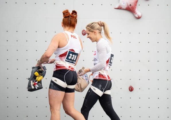 KRAKOW 05.07.2026 PUCHAR SWIATA WE WSPINACZCE SPORTOWEJ NA CZAS --- WORLD CLIMBING SERIES KRAKOW 2026 NZ ALEKSANDRA MIROSLAW, PATRYCJA CHUDZIAK FOT. MARCIN GOLBA NEWSPIX.PL NEWSPIX.PL --- newspix.pl 
