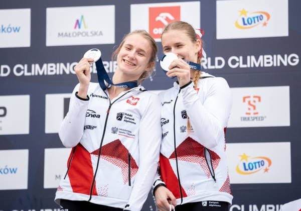 KRAKOW 05.07.2026 PUCHAR SWIATA WE WSPINACZCE SPORTOWEJ NA CZAS --- WORLD CLIMBING SERIES KRAKOW 2026 NZ ALEKSANDRA KALUCKA, NATALIA KALUCKA FOT. MARCIN GOLBA NEWSPIX.PL NEWSPIX.PL --- newspix.pl 