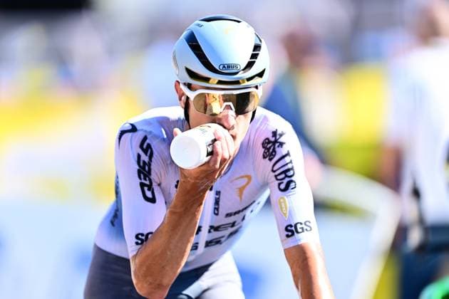 Tour de France 2026 Stage 2 BARCELONA, SPAIN - JULY 05 : Hermans Quinten (BEL) of Pinarello - Q36.5 Pro Cycling Team in action during stage 2 of the 113rd edition of Tour de France an UCI World Tour 2.UWT cycling road race stage for Men Elite of 182 km with start in Tarragona and finish in Barcelona on July 5, 2026 in Barcelona, Spain, 05 07 2026 ( Motordriver Kurt Vandenborre - Barcelona Spain  Copyright: xPeterxDexVoechtx