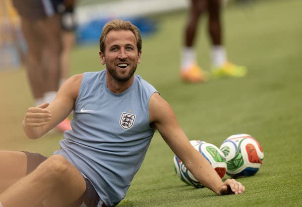 FIFA World Cup, WM, Weltmeisterschaft, Fussball 2026 England Training FIFA World Cup 2026. England v Mexico in Mexico City. Englans training session in Mexico City. Harry Kane.  Copyright: xDarrenxFletcherx NINTCHDBPICT001093221707