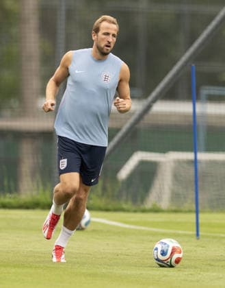 FIFA World Cup, WM, Weltmeisterschaft, Fussball 2026 England Training FIFA World Cup 2026. England v Mexico in Mexico City. Englans training session in Mexico City. Harry Kane.  Copyright: xDarrenxFletcherx NINTCHDBPICT001093223452