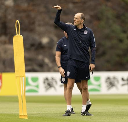 Sport Bilder des Tages FIFA World Cup, WM, Weltmeisterschaft, Fussball 2026 England Training FIFA World Cup 2026. England v Mexico in Mexico City. Englans training session in Mexico City. Thomas Tuchel  Copyright: xDarrenxFletcherx NINTCHDBPICT001093223916