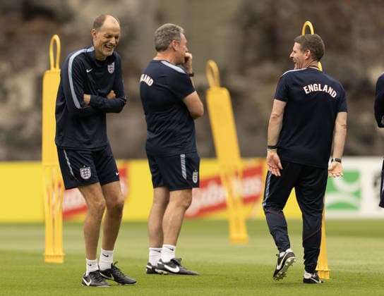 FIFA World Cup, WM, Weltmeisterschaft, Fussball 2026 England Training FIFA World Cup 2026. England v Mexico in Mexico City. Englans training session in Mexico City. Thomas Tuchel  Copyright: xDarrenxFletcherx NINTCHDBPICT001093224452
