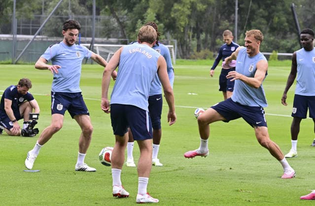 FIFA World Cup, WM, Weltmeisterschaft, Fussball 2026 England Training FIFA World Cup 2026. England v Mexico in Mexico City. Englans training session in Mexico City.  Copyright: xDarrenxFletcherx NINTCHDBPICT001093224592