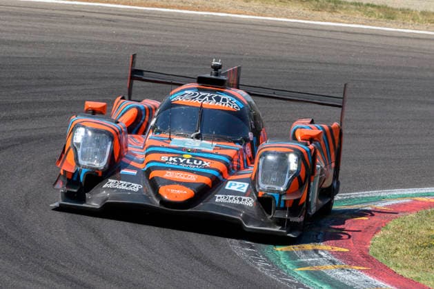 July 5, 2026, Imola, Bologna, Italy: DKR ENGINEERING 3 (GLORIEUX, HERNANDEZ, CAPIETTO) at turn 7 during the 2026 ELMS 4 Hours of Imola at Enzo and Dino Ferrari circuit in Imola (Bologna, Italy), 4th round of European Le Mans Series 2026 season..Credit: ZUMA Press Motorsports 2026: ELMS 4 Hours Of Imola: RACE  - ZUMAr158 20260705_aap_r158_016 Copyright: xRiccardoxRighettix
