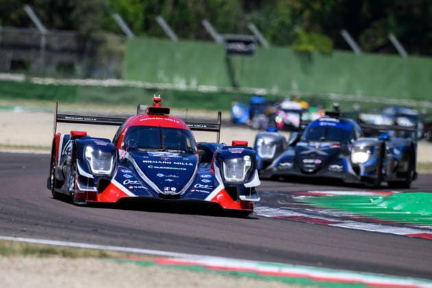 July 5, 2026, Imola, Bologna, Italy: UNITED AUTOSPORTS 22 (PEEBLES, SAUCY, HANLEY) at turn 4 during the 2026 ELMS 4 Hours of Imola at Enzo and Dino Ferrari circuit in Imola (Bologna, Italy), 4th round of European Le Mans Series 2026 season..The arrived second overall at the end race..Credit: ZUMA Press Motorsports 2026: ELMS 4 Hours Of Imola: RACE  - ZUMAr158 20260705_aap_r158_064 Copyright: xRiccardoxRighettix