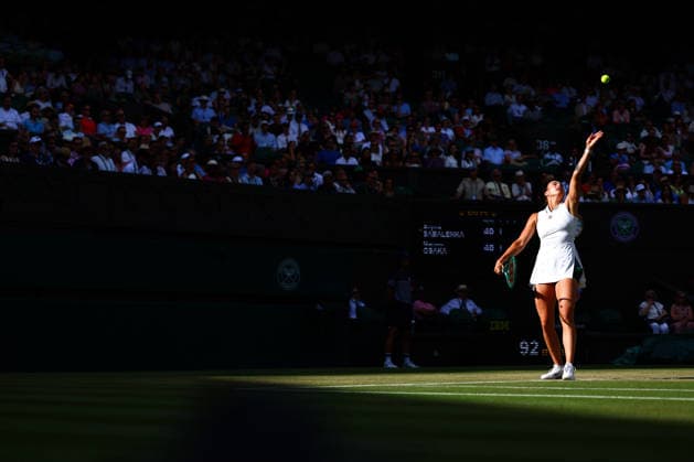 Aryna Sabalenka during her fourth round match Wimbledon Tennis Championships, Day 7, The All England Lawn Tennis and Croquet Club, London, UK - 05 Jul 2026London The All England Lawn Tennis and United Kingdom  Copyright: xJamesxMarsh Shutterstockx 16976811dv
