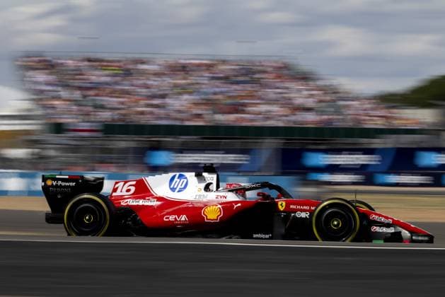 SILVERSTONE - Charles Leclerc (Ferrari) during the British Grand Prix at the Silverstone circuit. SANDER KONING ANP xVIxANPxSportx xxANPxIVx 562876690 originalFilename: 562876690.jpg