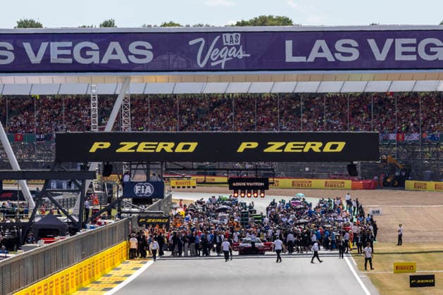 RECORD DATE NOT STATED 5th July 2026; Silverstone Circuit, Northamptonshire, England; FIA Formula 1 2026 British F1 Grand Prix; Race Day; The starting grid of the British Grand Prix TimxWilliams