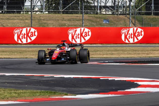 RECORD DATE NOT STATED 5th July 2026; Silverstone Circuit, Northamptonshire, England; FIA Formula 1 2026 British F1 Grand Prix; Race Day; Charles Leclerc in his Scuderia Ferrari HP Ferrari SF-26 Ferrari 067 6 TimxWilliams