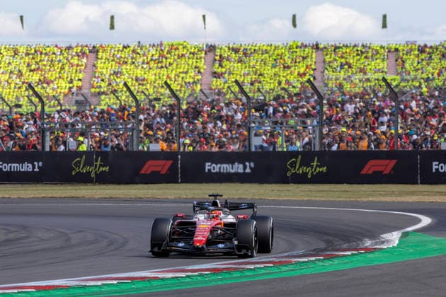 RECORD DATE NOT STATED 5th July 2026; Silverstone Circuit, Northamptonshire, England; FIA Formula 1 2026 British F1 Grand Prix; Race Day; Charles Leclerc in his Scuderia Ferrari HP Ferrari SF-26 Ferrari 067 6 TimxWilliams