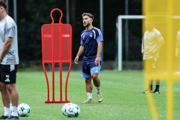 Fussball, 3.Liga Saison 2026 2027 Trainingslager MSV Duisburg Training 05.07.2026, Stadion de Wageningse Berg Can Coskun (MSV Duisburg, 27) Wageningen Stadion de Wageningse Berg Niederlande *** Sports, Soccer, 3rd Division, 2026–2027 Season, Training Camp, MSV Duisburg, Practice, July 5, 2026, De Wageningse Berg Stadium, Can Coskun, MSV Duisburg, 27 Wageningen, De Wageningse Berg Stadium, Netherlands