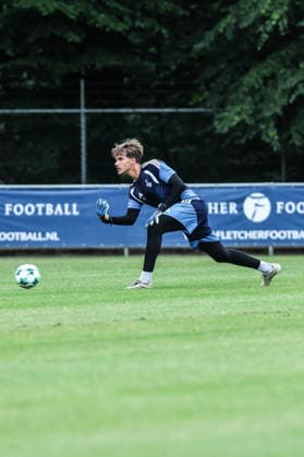 Fussball, 3.Liga Saison 2026 2027 Trainingslager MSV Duisburg Training 05.07.2026, Stadion de Wageningse Berg Laurenz Jennissen (MSV Duisburg, 21) Wageningen Stadion de Wageningse Berg Niederlande *** Sports, Soccer, 3rd Division, 2026–2027 Season, Training Camp, MSV Duisburg, Practice, July 5, 2026, Stadion de Wageningse Berg, Laurenz Jennissen, MSV Duisburg, 21 Wageningen, Stadion de Wageningse Berg, Netherlands