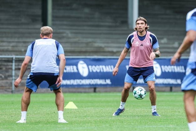 Fussball, 3.Liga Saison 2026 2027 Trainingslager MSV Duisburg Training 05.07.2026, Stadion de Wageningse Berg Joshua Bitter (MSV Duisburg, 29) Wageningen Stadion de Wageningse Berg Niederlande *** Sports, Soccer, 3rd Division, 2026–2027 Season, Training Camp, MSV Duisburg, Practice, July 5, 2026, Stadion de Wageningse Berg, Joshua Bitter, MSV Duisburg, 29 Wageningen, Stadion de Wageningse Berg, Netherlands