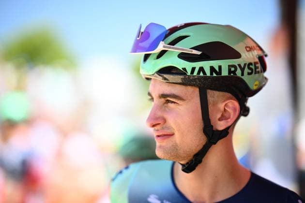 Tour de France 2026 Stage 2 BARCELONA, SPAIN - JULY 05 : Seixas Paul (FRA) of Decathlon CMA CGM Team during stage 2 of the 113rd edition of Tour de France an UCI World Tour 2.UWT cycling road race stage for Men Elite of 182 km with start in Tarragona and finish in Barcelona on July 5, 2026 in Barcelona, Spain, 05 07 2026 Barcelona Spain  Copyright: xGarnierxEtiennex