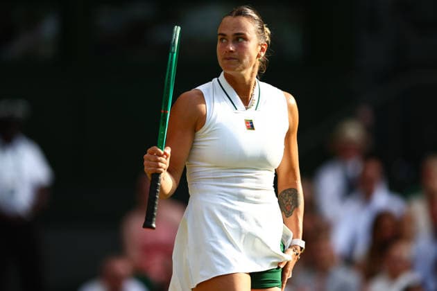 Aryna Sabalenka during her fourth round match Wimbledon Tennis Championships, Day 7, The All England Lawn Tennis and Croquet Club, London, UK - 05 Jul 2026London The All England Lawn Tennis and United Kingdom  Copyright: xJamesxMarsh Shutterstockx 16976811ex