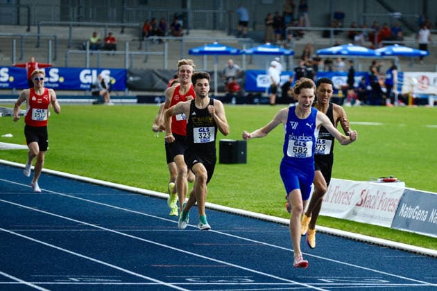 Deutsche Meisterschaften U23 U18; Bochum-Wattenscheid, 05.07.2026 Tom Stöber (TV Wetzlar, HE) gewinnt die 800m der Männer u23 ; Deutsche Meisterschaften U23 U18; Bochum-Wattenscheid, 05.07.2026 *** German U23 and U18 Championships, Bochum-Wattenscheid, July 5, 2026: Tom Stöber of TV Wetzlar (HE) wins the men’s U23 800m at the German U23 and U18 Championships in Bochum-Wattenscheid, July 5, 2026 Copyright: xBEAUTIFULxSPORTS Piepenstockx