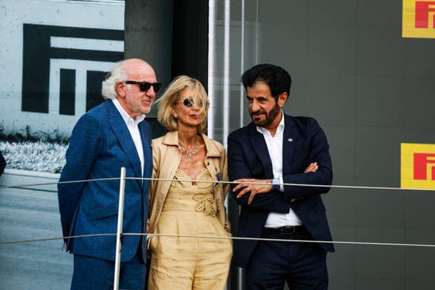 F1 - BRITISH GRAND PRIX 2026 RICHARDS David, BEN SULAYEM Mohammed (uae), President of the FIA, portrait during the Formula 1 British Grand Prix 2026, 9th round of the 2026 Formula One World Championship, WM, Weltmeisterschaft from July 3 to 5, 2026 on the Silverstone Circuit, in Silverstone, United Kingdom - SilverstoneUnited Kingdom  Copyright: xFLORENTxGOODENx