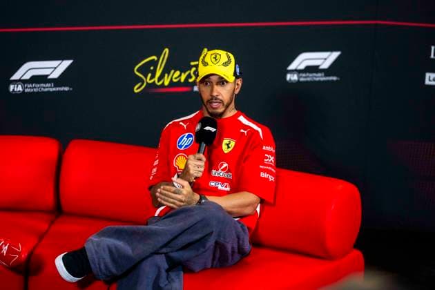 F1 - BRITISH GRAND PRIX 2026 HAMILTON Lewis (gbr), Scuderia Ferrari SF-26, portrait during the Formula 1 British Grand Prix 2026, 9th round of the 2026 Formula One World Championship, WM, Weltmeisterschaft from July 3 to 5, 2026 on the Silverstone Circuit, in Silverstone, United Kingdom - SilverstoneUnited Kingdom  Copyright: xFabrizioxBoldonix