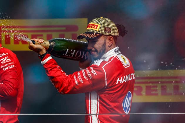 Silverstone, : Motorsport: FIA F1 Grand Prix of Britain on July, 5, 2026, Silverstone, Motorsport: FIA F1 Grand Prix of Britain (Photo by Juergen Tap) 44 HAMILTON Lewis (gbr), Scuderia Ferrari Silverstone GBR *** Silverstone, Motorsport: FIA Formula 1 Grand Prix of Great Britain on July 5, 2026, Silverstone, Motorsport: FIA Formula 1 Grand Prix of Great Britain Photo by Juergen Tap 44 HAMILTON Lewis GBR, Scuderia Ferrari Silverstone GBR
