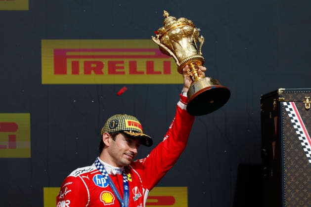 Silverstone, : Motorsport: FIA F1 Grand Prix of Britain on July, 5, 2026, Silverstone, Motorsport: FIA F1 Grand Prix of Britain (Photo by Juergen Tap) 16 LECLERC Charles (mco), Scuderia Ferrari Silverstone GBR *** Silverstone, Motorsport: FIA Formula 1 Grand Prix of Great Britain on July 5, 2026, Silverstone, Motorsport: FIA Formula 1 Grand Prix of Great Britain Photo by Juergen Tap 16 LECLERC Charles mco, Scuderia Ferrari Silverstone GBR
