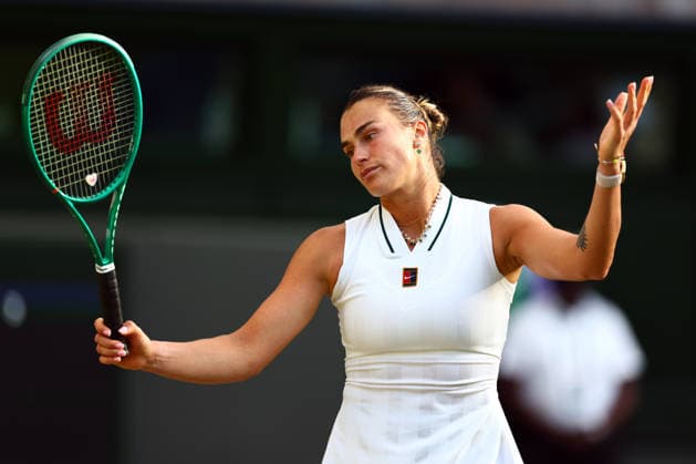 Aryna Sabalenka during her fourth round match Wimbledon Tennis Championships, Day 7, The All England Lawn Tennis and Croquet Club, London, UK - 05 Jul 2026London The All England Lawn Tennis and United Kingdom  Copyright: xJamesxMarsh Shutterstockx 16976811fn