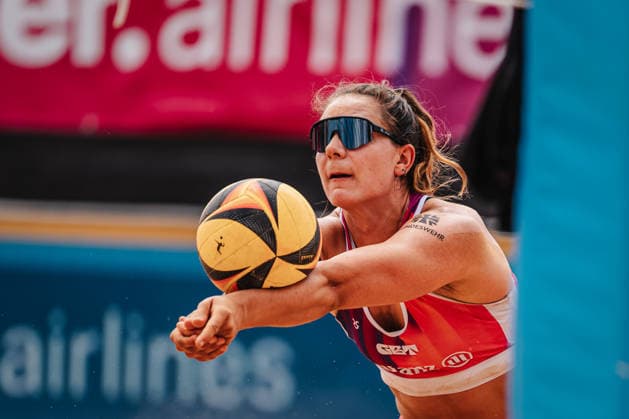 Beachvolleyball Frauen Allianz German Beach Tour 2026 Tourstop München 05.07.2026 Anna-Lena Grüne München Zentraler Hochschulsport: Beach- Bayern Deutschland *** Women s Beach Volleyball: Allianz German Beach Tour 2026, Munich Stop, July 5, 2026; Anna Lena Grüne, Munich Central University Sports, Beach Bayern, Germany